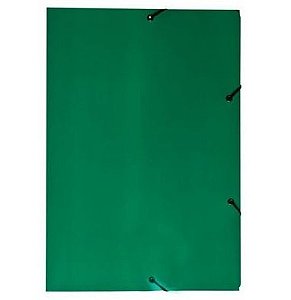 PASTA PAPELAO ELASTICO DELLOPLEX - VERDE
