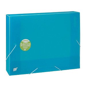 PASTA YES PLAST OFICIO 40MM - AZUL