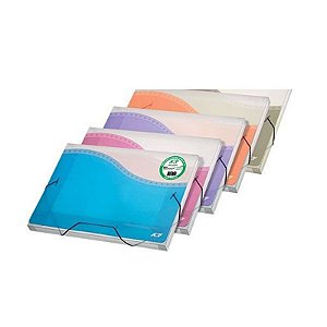 PASTA ACP PLAST TRANSP OFICIO 20MM - ROSA 5022