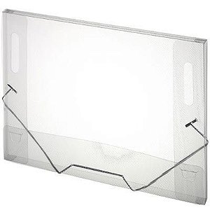 PASTA ACP PLASTICA FC OFICIO 20MM - CRISTAL