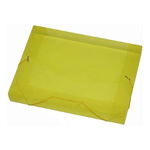 PASTA ACP PLASTICA FC OFICIO 40MM - AMARELA