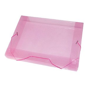 PASTA ACP PLASTICA FC OFICIO 40MM - ROSA