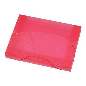 PASTA ACP PLASTICA FC OFICIO 55MM - VERMELHA