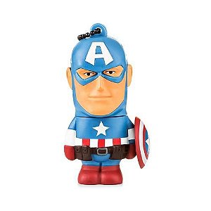 PEN DRIVE 08GB MULTILASER HEROIS CAPITAO AMERICA