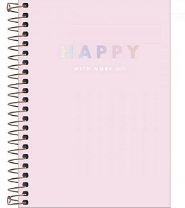PLANNER 2021 ESP HAPPY - ROSA 80FLS