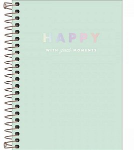 PLANNER 2021 ESP HAPPY - VERDE 80FLS