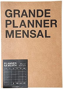 PLANNER PERMAMENTE A3 CICERO MENSAL - KRAFT