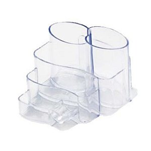 PORTA OBJETOS ACRILICO 6 COMPARTIMENTOS - CRISTAL