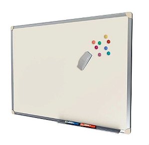 QUADRO MAGNETICO 90X60 - MOLD. DE ALUMINIO - STALO