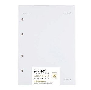 REFIL CICERO CADERNO CRIATIVO OFFSET S/ PAUTA 17X24