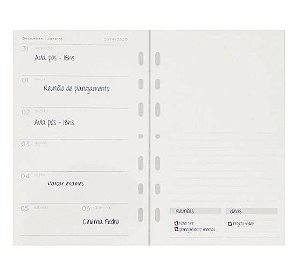 REFIL PLANNER A5 AG 2020