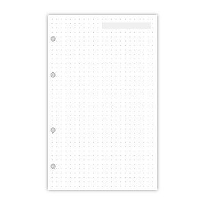 REFIL PLANNER MAXI PONTILHADO 125X200 4874-7
