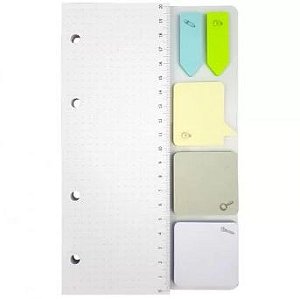REFIL REGUA PLANNER MAX BRILHANTE