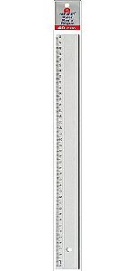 REGUA ACRILICA 40CM ACRIMET TRANSPARENTE 5140