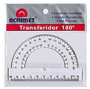 TRANSFERIDOR 180º ACRILICO ACRIMET 5510
