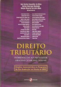 DIREITO TRIBUTARIO - HOMENAGEM AO PROFESSOR UBALDO