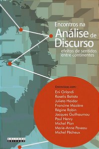 ENCONTROS NA ANÁLISE DE DISCURSO