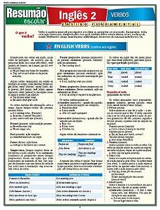 INGLÊS 2 - VERBOS