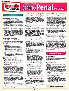 DIREITO PENAL - PARTE GERAL