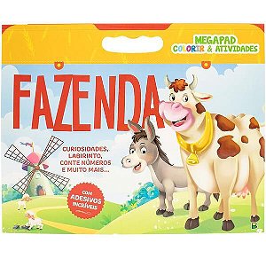 MEGAPAD - COLORIR & ATIVIDADES: FAZENDA