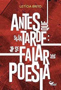 ANTES QUE SEJA TARDE