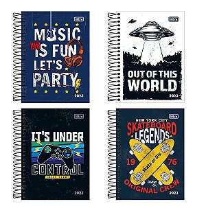 AGENDA 2023 TILIBRA CD ESP D+ MASC (117MMX164MM) 176FLS - CAPAS DIVERSAS