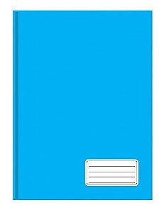 CADERNO BROCHURAO CD 96F AZUL KBOM