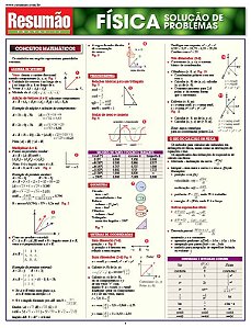 FÍSICA - SOLUÇÃO DE PROBLEMAS