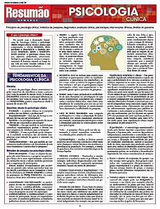 PSICOLOGIA CLÍNICA