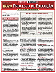 NOVO PROCESSO DE EXECUÇÃO