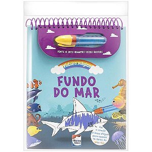 PINTURA MÁGICA: NO FUNDO DO MAR
