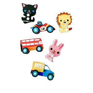 BORRACHA CIS 3D FANTASIA - PERSONAGENS DIVERSOS