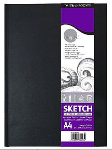 SKETCHBOOK A4 BROCHURA DALER ROWNEY 100G C/54FLS