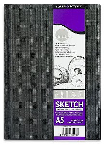SKETCHBOOK BROCHURA A5 DALER ROWNEY 100G C/54 FOLHAS