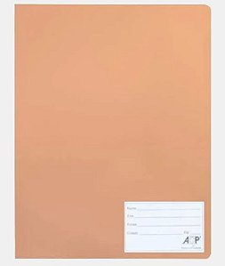 PASTA CATÁLOGO A4 C/ 20 ENVELOPES E VISOR - CORAL PASTEL