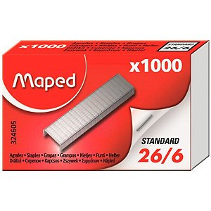 GRAMPOS 26/6 MAPED COM 1000UNID