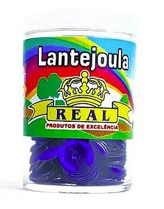 LANTEJOULA REAL METALIZADA AZUL ESCURO 2G - UNIDADE