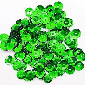 LANTEJOULA REAL METALIZADA VERDE 2G - UNIDADE