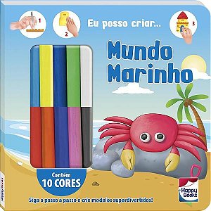 CRIANDO COM MASSINHA! MUNDO MARINHO