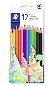 LAPIS DE COR STAEDTLER 12 CORES