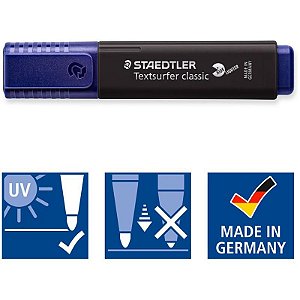 MARCA TEXTO STAEDTLER TEXTSURFER CLASSIC - PRETO