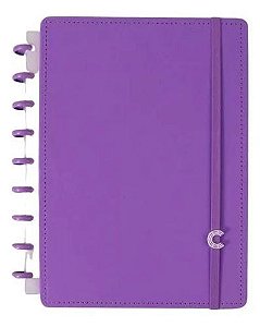 CADERNO INTELIGENTE MÉDIO ALL PURPLE - REF: CIMD3089