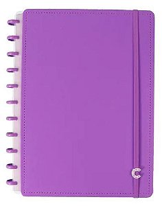 CADERNO INTELIGENTE GRANDE ALL PURPLE - REF: CIGD4089