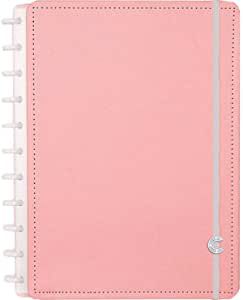 CADERNO INTELIGENTE GRANDE ROSA PASTEL - REF: CIGD4081