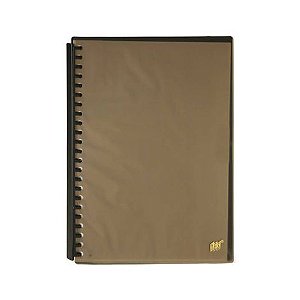 PASTA CATALOGO A4 YES 20 SACOS PLAST 2320C - FUME
