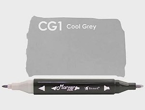 MARCADOR ARTISTICO BISMARK MARKER DUAL #CG1 - COOL GREY