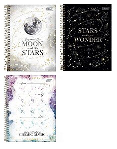 CADERNO TILIBRA COLEGIAL 1M MAGIC 80FLS - CAPAS DIVERSAS