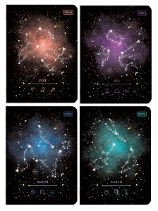 CADERNO TILIIBRA A5 FLEX GRAMPEADO PAUTADO MAGIC 32FLS - CAPAS DIVERSAS