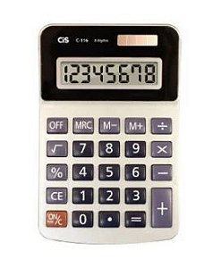 CALCULADORA DE MESA CIS C-116 8 DIGITOS