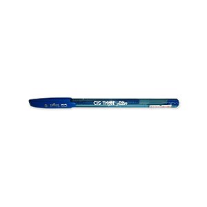 CANETA TRIGEL GLITTER 1.0 - AZUL ROYAL - CIS